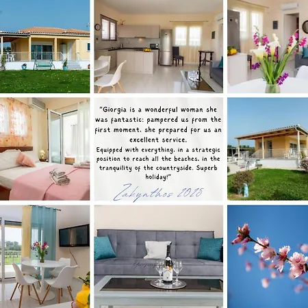 Casa Bonita Zante - 4person 2km From The 라가나스